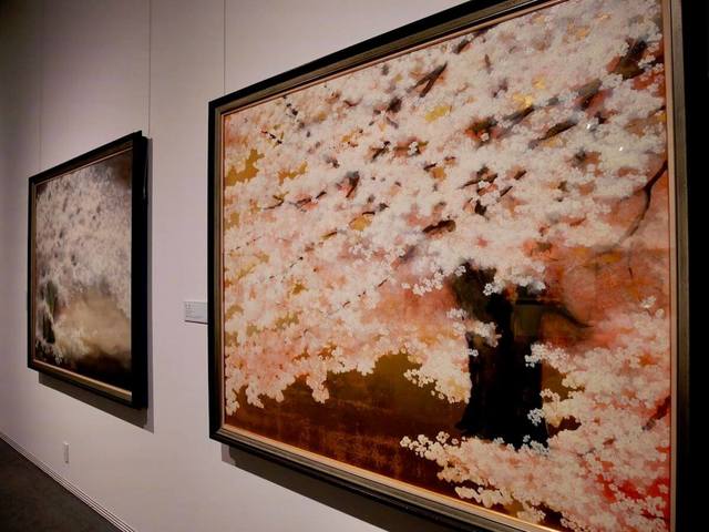 岸田夏子《桜華》1993年　損害保険ジャパン株式会社