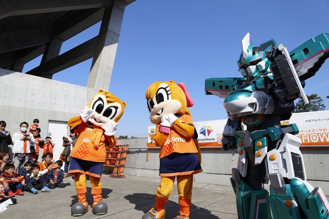 過去イベントの模様：大宮トレインシリーズ　「シンカリオン」登場