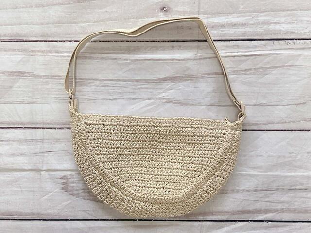 ラウンドミニクロシェバッグ／税込2,990円