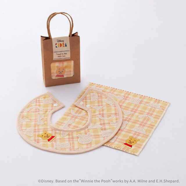 KIDEAタオル・ギフトセット ERABU/タオルハンカチ&スタイ 3,080円