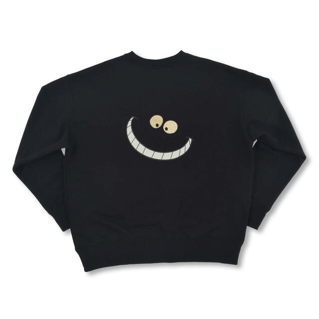 チェシャ猫 長袖トレーナー ブラック CHESHIRE CAT 7,700円