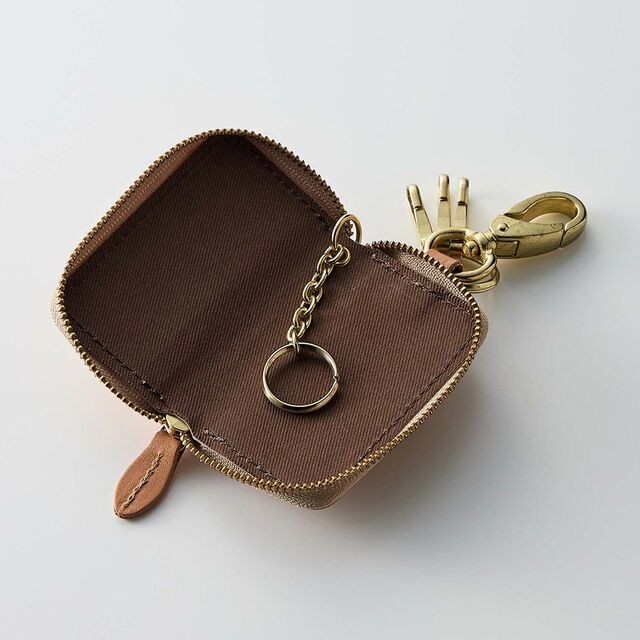 栃木レザー製本革スマートキーケース［日本製］「ムーミン」｜