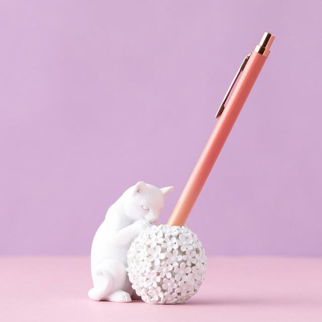 11位【Francfranc 】ペンスタンド ミニョン キャット：864円