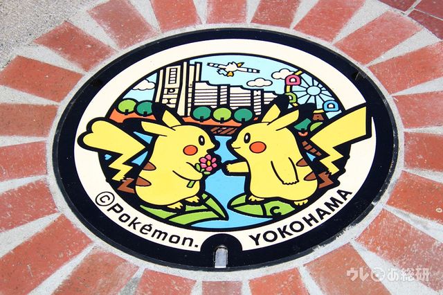 ポケモンマンホール（桜木町駅前）
