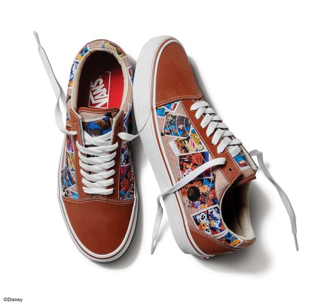 OLD SKOOL (DISNEY 100 SCRAPBOOK MULTI)｜¥12,100｜VANS「ディズニー創立100周年」ラボレートコレクション