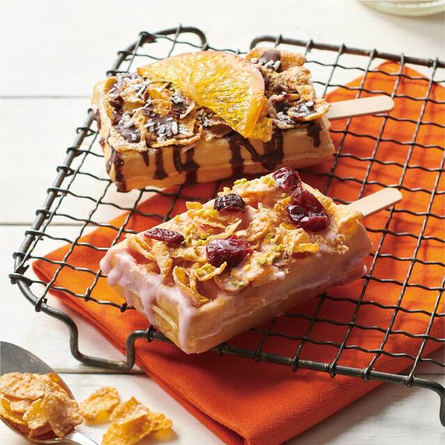 コーンフロスティワッフルバー【niko and×ケロッグ】