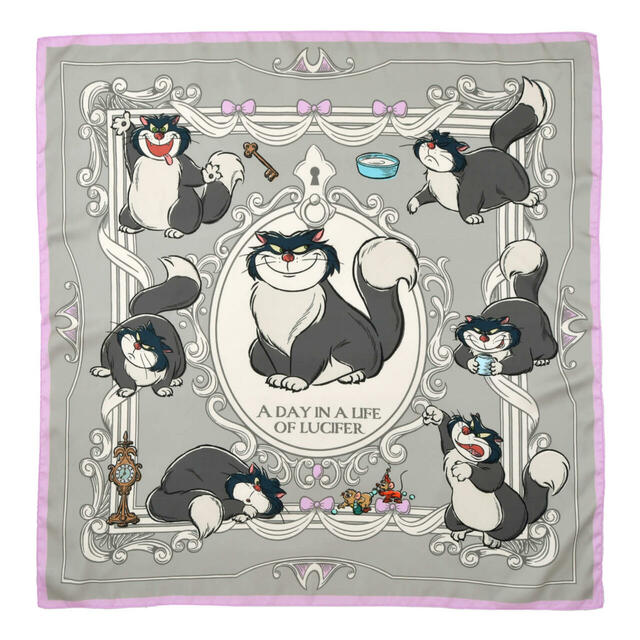 ルシファー、ジャック＆ガス スカーフ DISNEY CAT DAY 2026 3,300円
