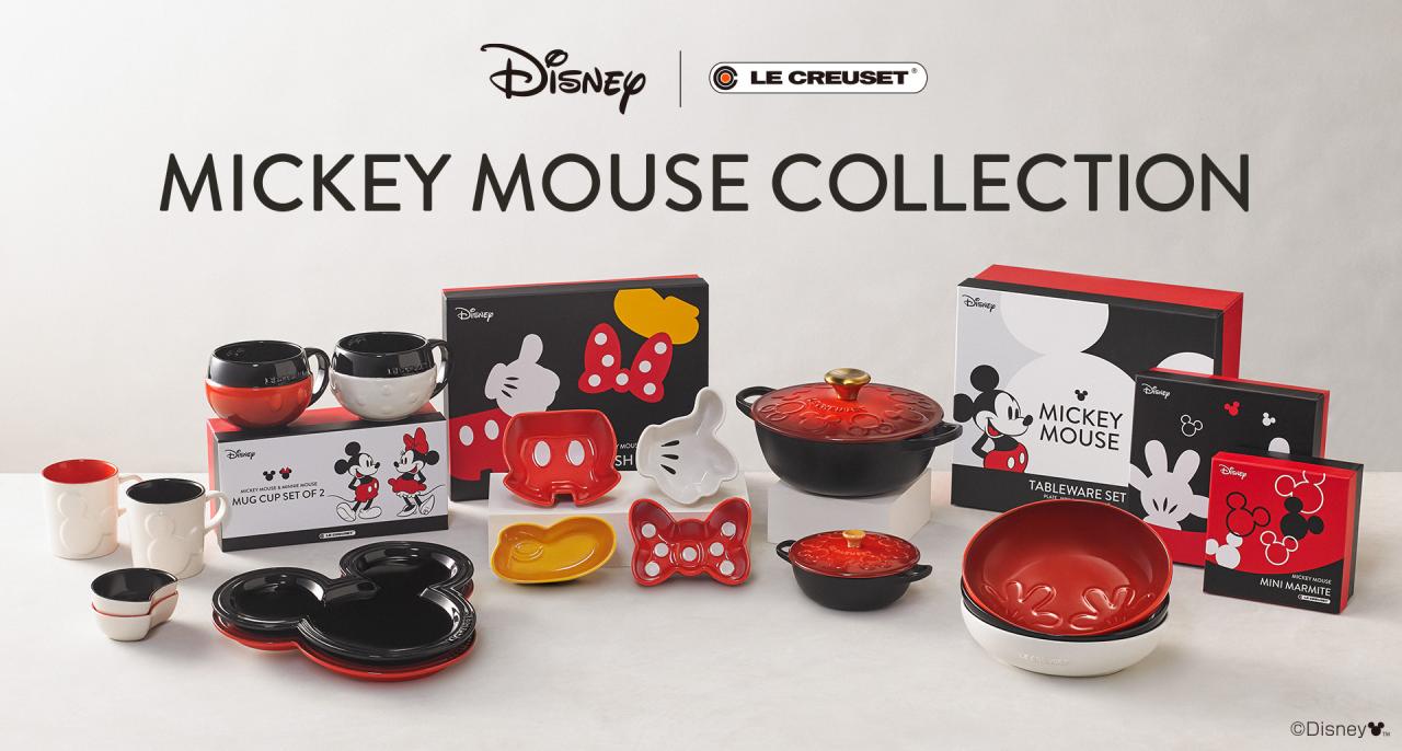 返品交換不可】 ミッキー ミニー ミニ ディッシュ 4個入り 公式 ルクルーゼ ル クルーゼ るくるーぜ LECREUSET 食器 皿 結婚祝い  プレゼント 贈り物 ギフト 送料無料 discoversvg.com
