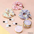 【MIFFY GELATO & ROOM by LOFT】「シュシュ」(全3種類)各990円、「ヘアクリップ」(全2種類)各880円、「コンパクトミラー」(全2種類)各1,540円