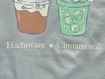 「Hachiware★Cinnamoroll」のロゴがキュート