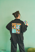 【 Disney 】バックプリントトラックジャケット