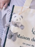 【Maison de FLEUR】「パンダツインズシリーズ」パンダチャーム　￥3,199