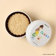【名作絵本のクッキー缶セレクション by Cake.jp】『こんとあき』クッキー缶ミニ／クッキーにはこんをデザイン