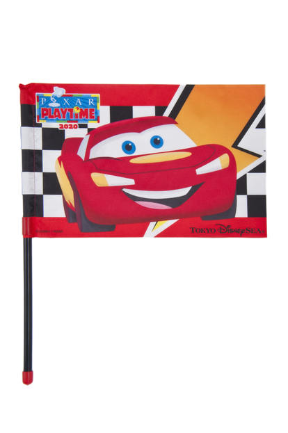 ディズニー ピクサープレイタイム マックイーン ジャケット フラッグ Disney - ディズニー ピクサープレイタイム マックイーン ジャケット