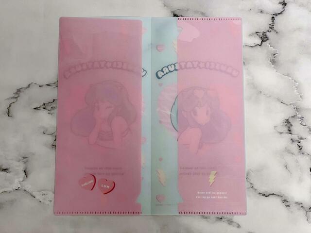 【100円ショップ×うる星やつら】内側はピンク！