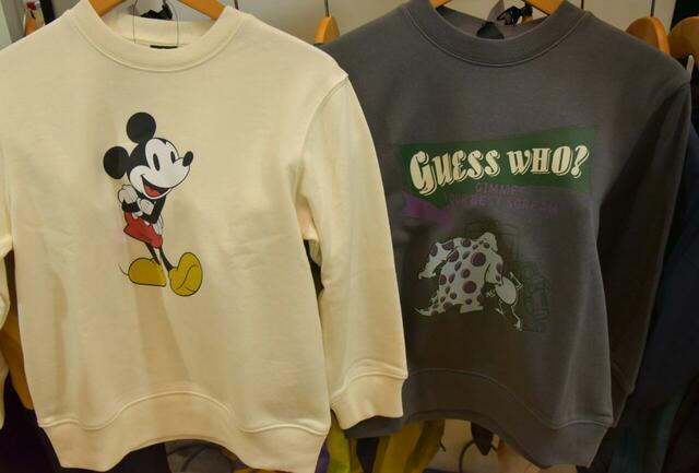 【ワークマン】Disney/裏毛スウェットシャツkids 1,500円