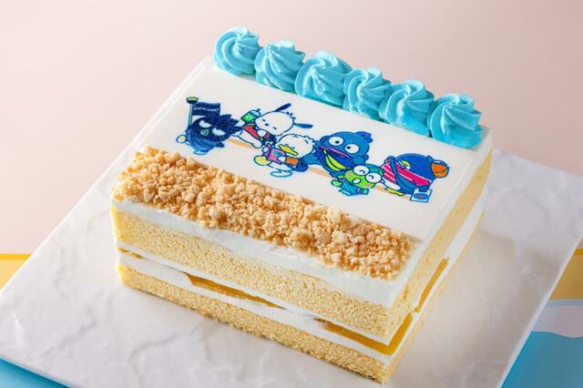 「6にんで歩く海浜公園」<期間:2026年4月29日~6月28日>【【サンリオコラボ】愛くるしい「けろけろけろっぴのショートケーキ」も登場♪サンリオ“はぴだんぶい”コラボスイーツビュッフェが九州初開催!】