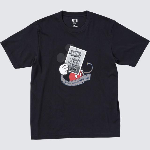 ミッキーマウス フォト デイズ 2021 秋冬 UT グラフィックTシャツ（半袖・レギュラーフィット） ¥1,500