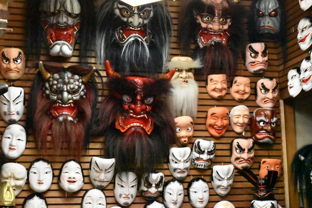 魔除けに飾る家もあるそう