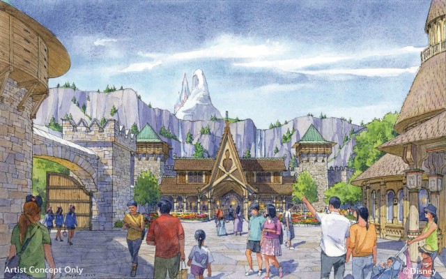 「アナとエルサのフローズンジャーニー」の外観