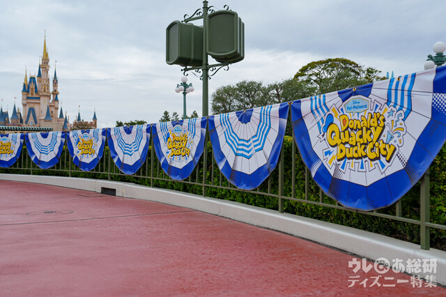 「ドナルドのクワッキー・ダックシティ」デコレーション