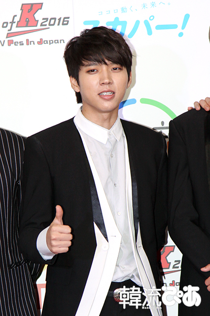 INFINITEウヒョン　4月24日＠千葉・幕張メッセ「Power of K 2016～Korea TV Fes in Japan」　©Digital Adventure