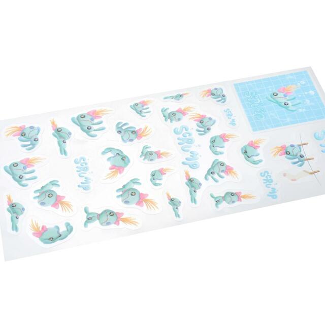 スクランプ シール・ステッカー クリア Sticker Collection Scrump 350円