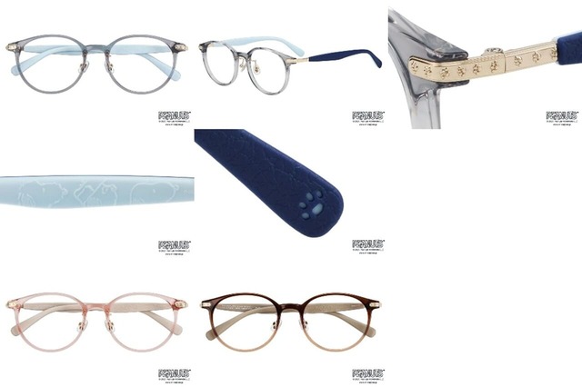 【Zoff PEANUTS COLLECTION】Afternoon Model ZA251051 3色 (税込12,200円・セットレンズ代込)/アクティブシーンやお仕事時でも安心のズレにくいラバー素材を使用