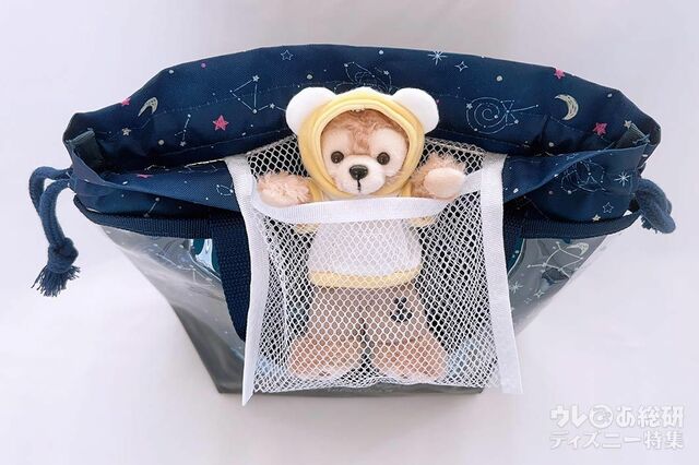 「 ダッフィー＆フレンズのサマーナイト・メロディー 」スーベニアランチケース使用例