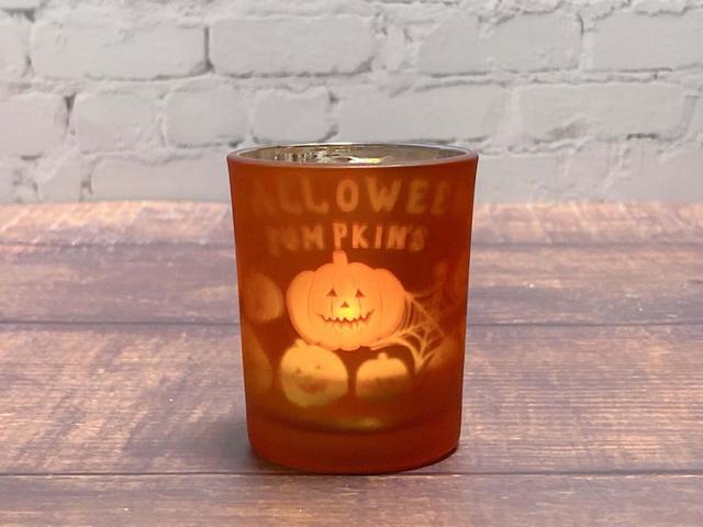 【ナチュラルキッチン】キャンドルを灯すと絵柄が浮かび上がります