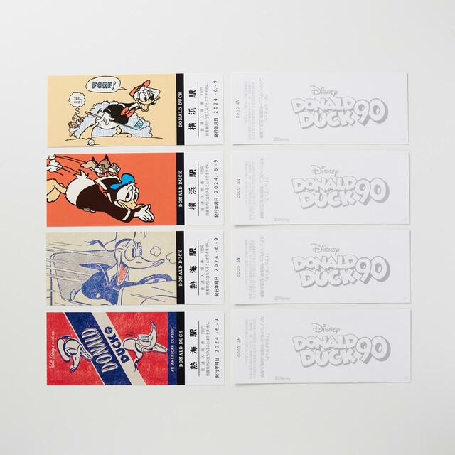 【90周年記念グッズ第3弾】「ドナルドダック」スクリーンデビュー90周年／記念入場券｜14,900円（税込）