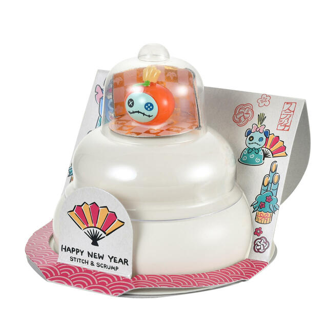 スティッチ＆スクランプ 鏡餅 NEW YEAR STITCH 2026 950円