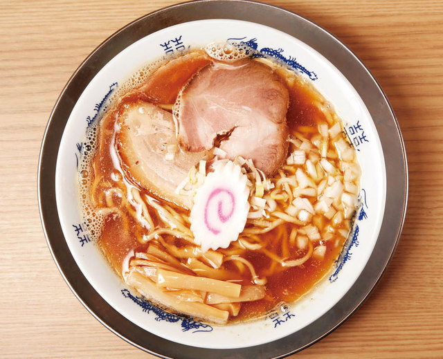 煮干そば　流。　煮干しそば　690円