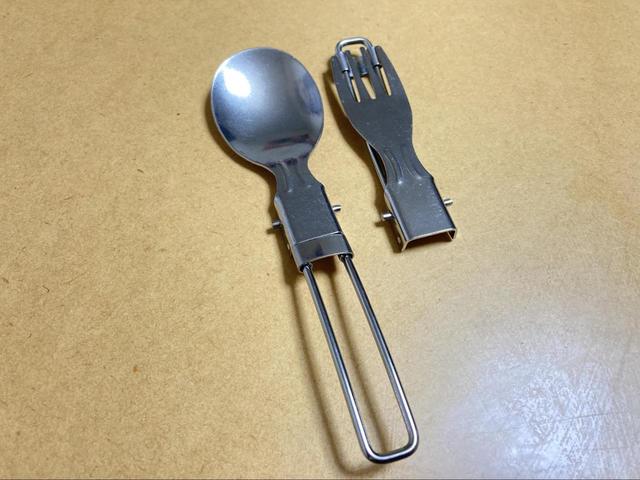 折り畳みスプーン