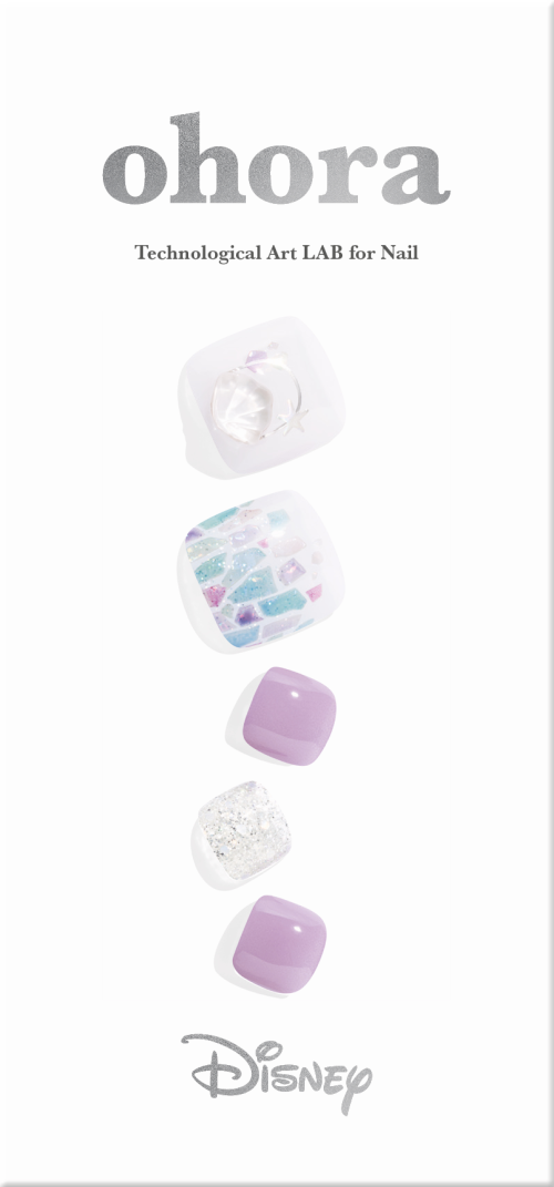 ネイルシール アリエル - ohoraとディズニーストアとの共同企画第4弾