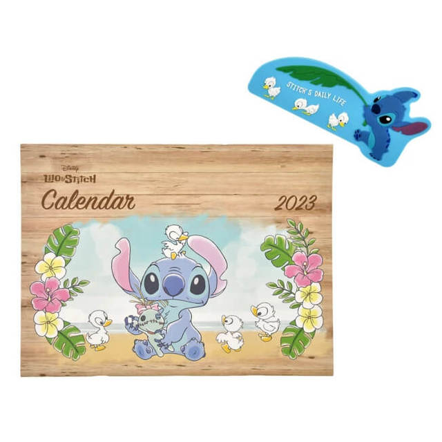リロ&スティッチ 壁掛けカレンダー 2023 クリップ付き CALENDARS & ORGANIZERS 2,200円