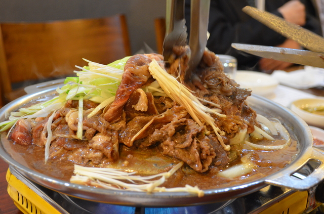 「世宗ガードゥン」のプルコギ