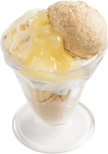 りんごと紅茶のパフェ