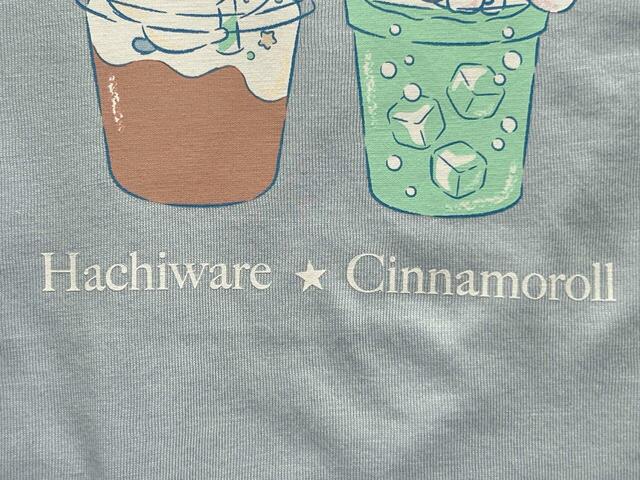「Hachiware★Cinnamoroll」のロゴがキュート