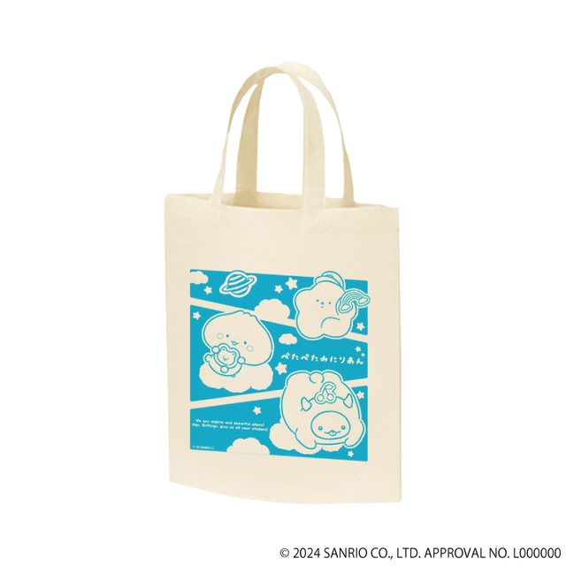 「トートバッグ」＜各2,200円＞【「ぺたぺたみにりあん」初のPOP UP SHOP】