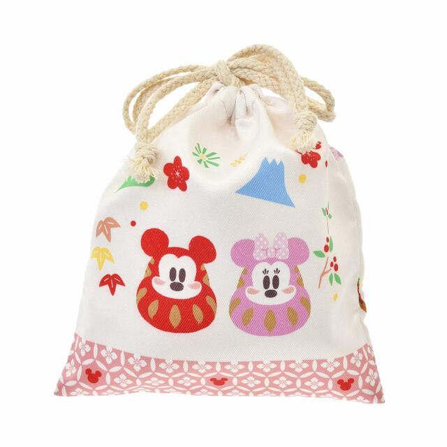 ミッキー＆フレンズ 巾着 NEW YEAR 2024 1,100円