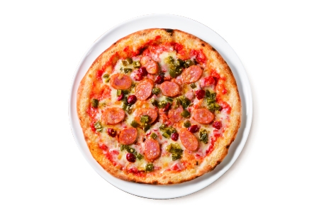 チョリソーとハラペーニョのディアボラ