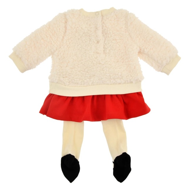 ミニー ベビー用長袖ワンピース ボア タイツ付き Disney Baby DISNEY CHRISTMAS 2022 3,630円