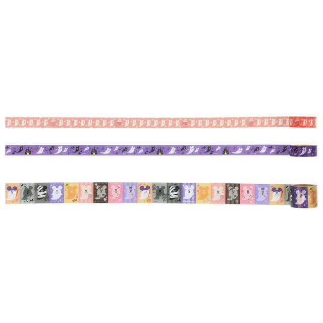 マスキングテープセット 1,000円｜東京ディズニーリゾート「ディズニー・ハロウィーン」スペシャルグッズ｜販売店舗：東京ディズニーランド「ディズニー＆カンパニー」、東京ディズニーシー「エンポーリオ」｜発売日：2025年9月16日（火）