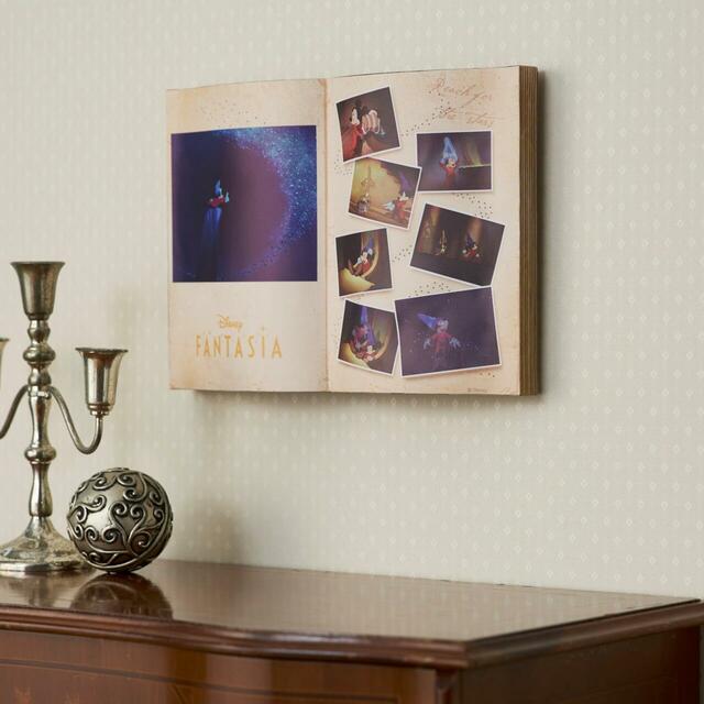 音楽付き・光が揺らめくブック型ライト「ファンタジア」￥15,900