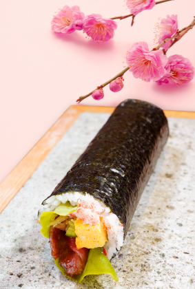 豪華和牛サーロイン恵方巻（蟹入り）