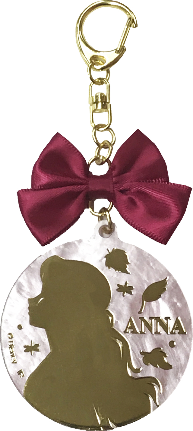 マーブルアクリルキーホルダー（アナ）｜970円
