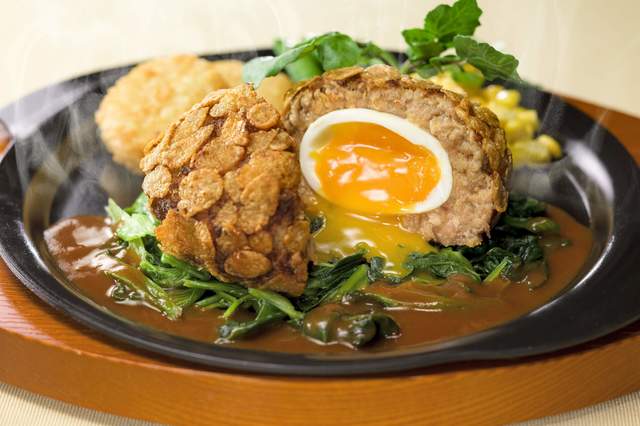 とろ～りたまご IN クリスピーハンバーグ