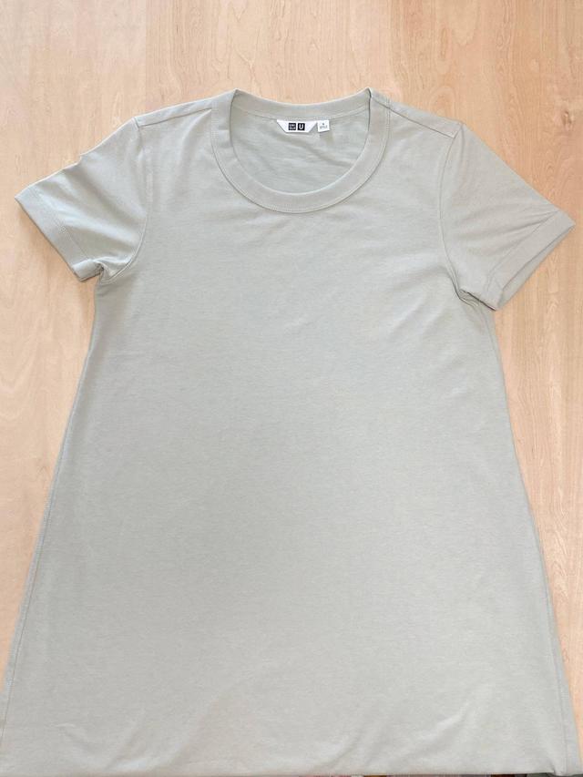 【UNIQLO（ユニクロ）】エアリズムコットンAラインロングワンピース（半袖）／税込1,990円