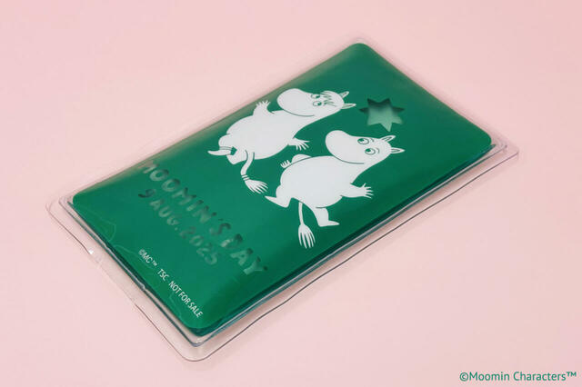 【「ムーミンの日」2025限定グッズ】ムーミンショップ限定「ムーミンの日」ノベルティ/税込4,400円以上購入すると、先着で「オリジナル保冷剤」がもらえます♪(なくなり次第終了)